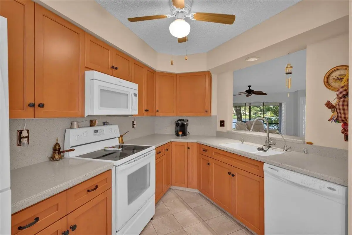 Kitchen at 6050 SE Martinique Drive 102, Stuart
