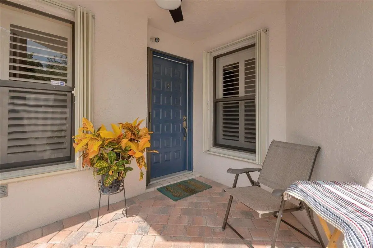 Front entrance at 6050 SE Martinique Drive 102, Stuart