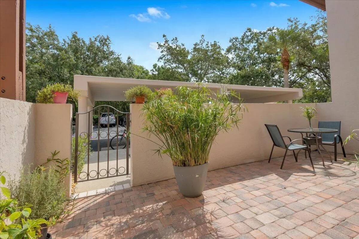 Front Patio/Entrance at 6050 SE Martinique Drive 102, Stuart