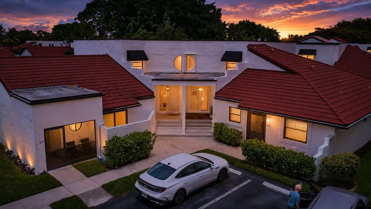 FRONT DUSK at 223 NW 36th Avenue, Deerfield Beach