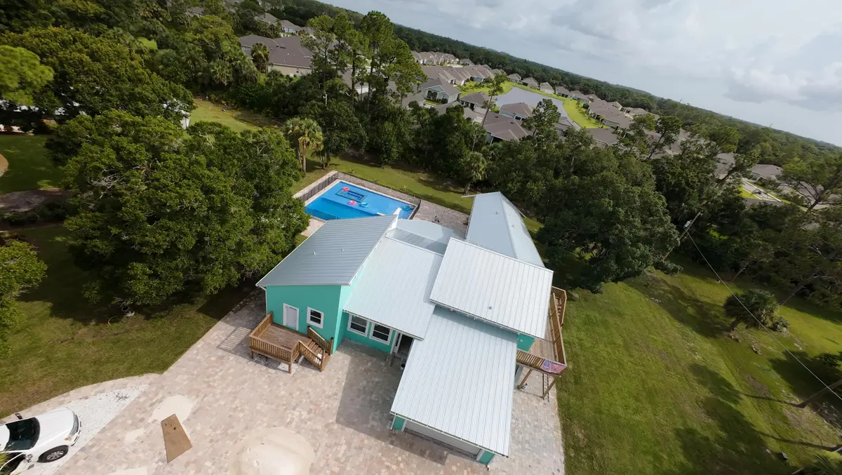 Aerial View at 5850 34th Lane, Vero Beach