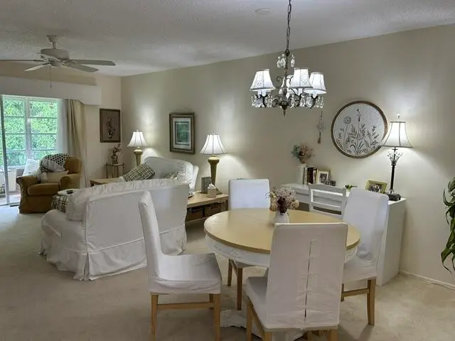 LR/DR area at 248 Lake Dora Drive, West Palm Beach