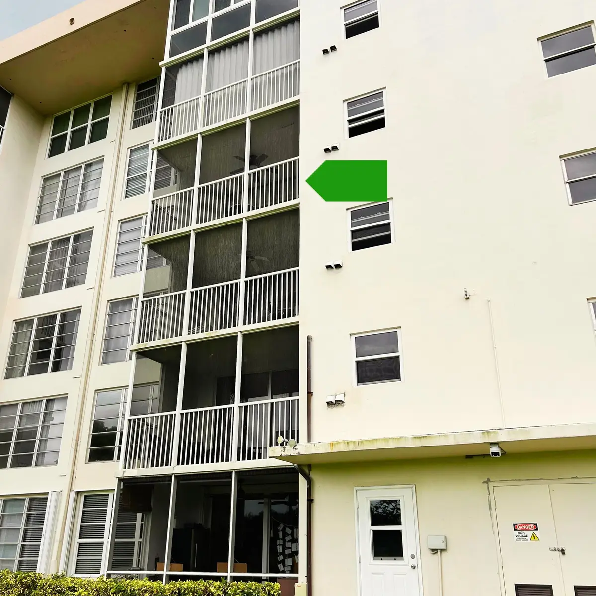 4 4th floor balcony at 2851 S Palm Aire Drive 405, Pompano Beach