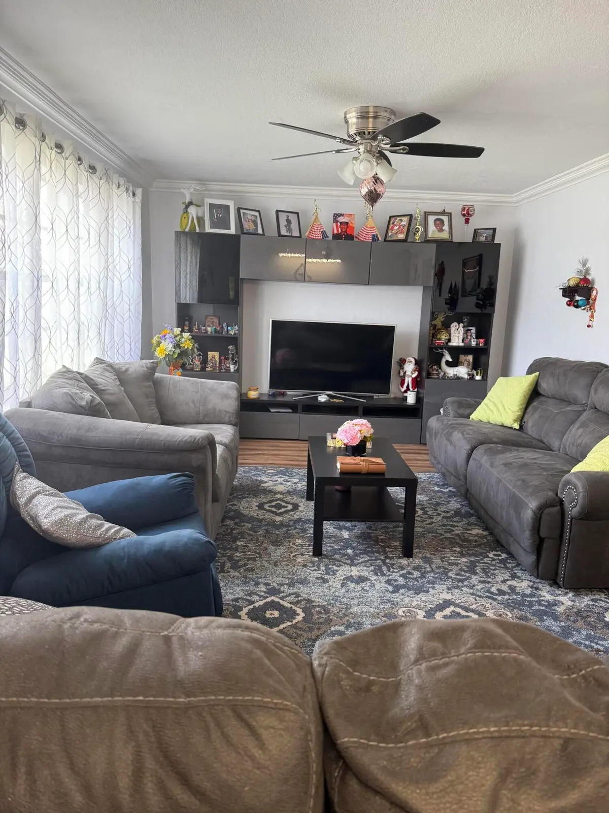 8040 liviing room at 8040 SW 17TH Place 1-6, Davie