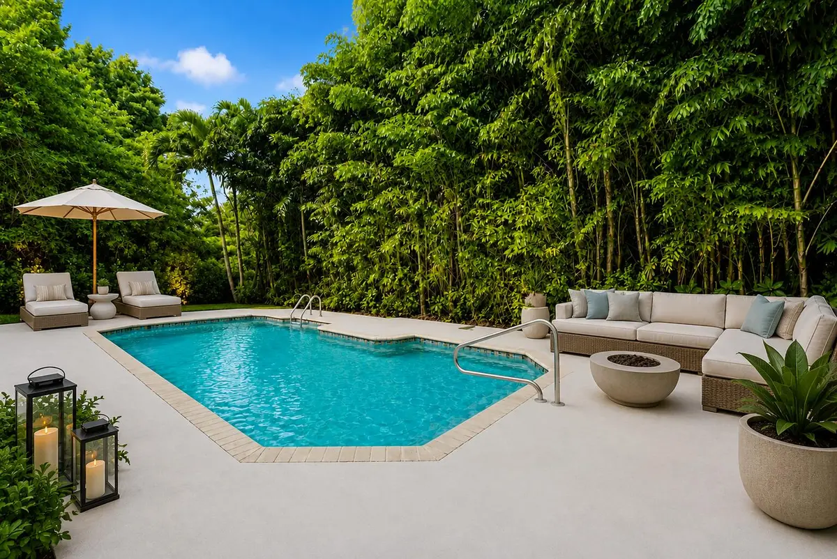 Patio at 1812 SW 17th Street, Boca Raton