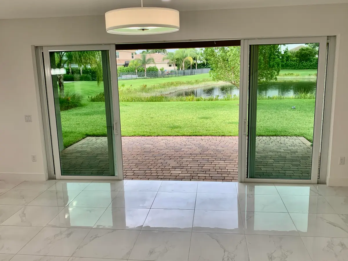 Living and backyard at 9754 Celtic Sea Lane, Delray Beach