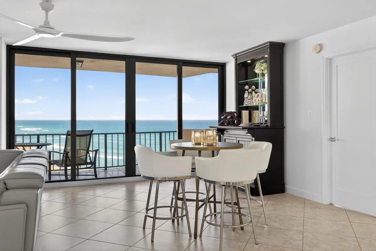 Dining Area at 4200 N OCEAN Drive 1-1101, Singer Island