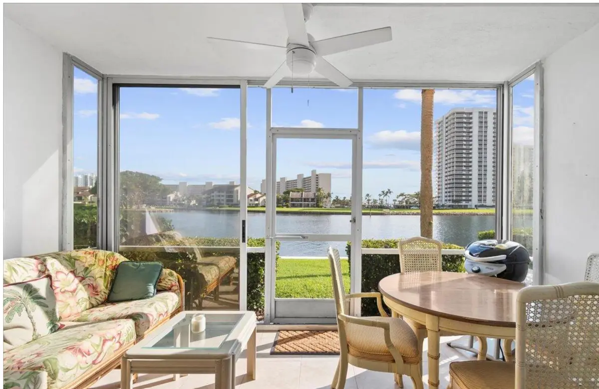 Porch at 20 YACHT CLUB Drive 104, North Palm Beach