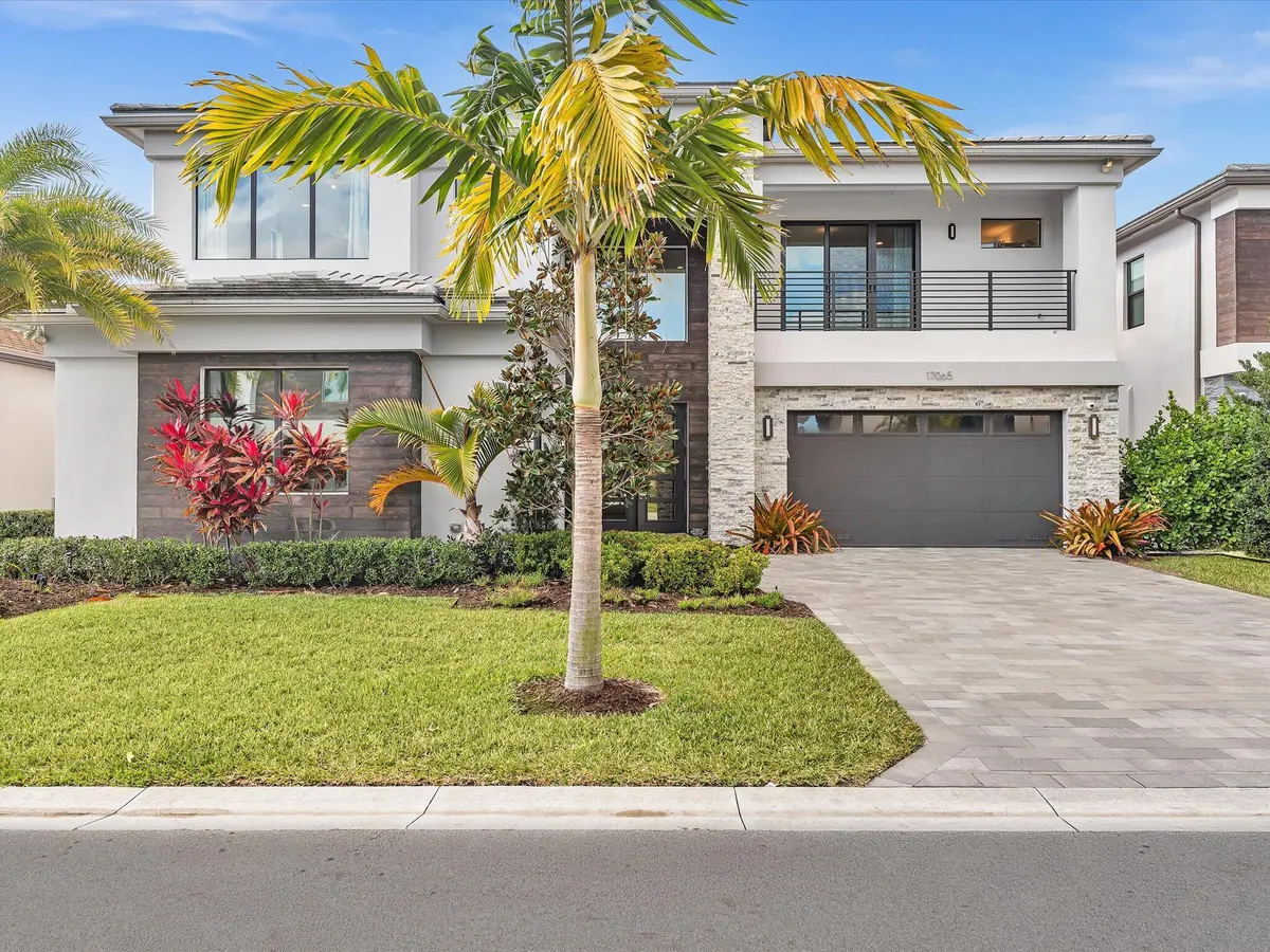 front of house East exposure at 17065 Rainbow Fls Trail, Boca Raton