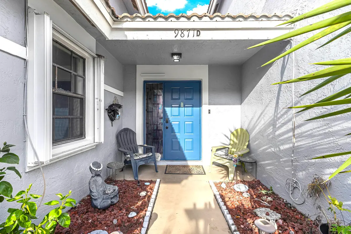 Front Door at 9871 Watermill Circle D, Boynton Beach