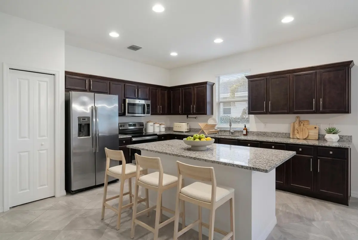 Kitchen Corner-staged at 2055 46TH Avenue, Vero Beach