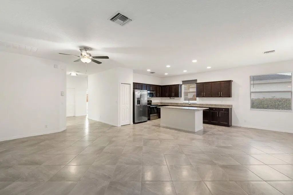 Living to Kitchen at 2055 46TH Avenue, Vero Beach