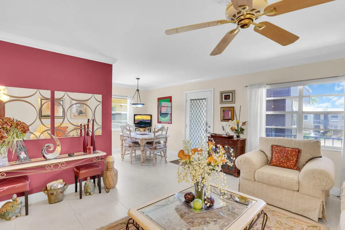 Living Room at 810 Burgundy Q, Delray Beach