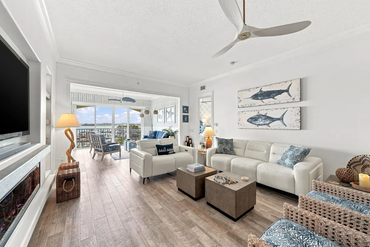 Living Room at 34 Harbour Isle Drive ph06, Fort Pierce