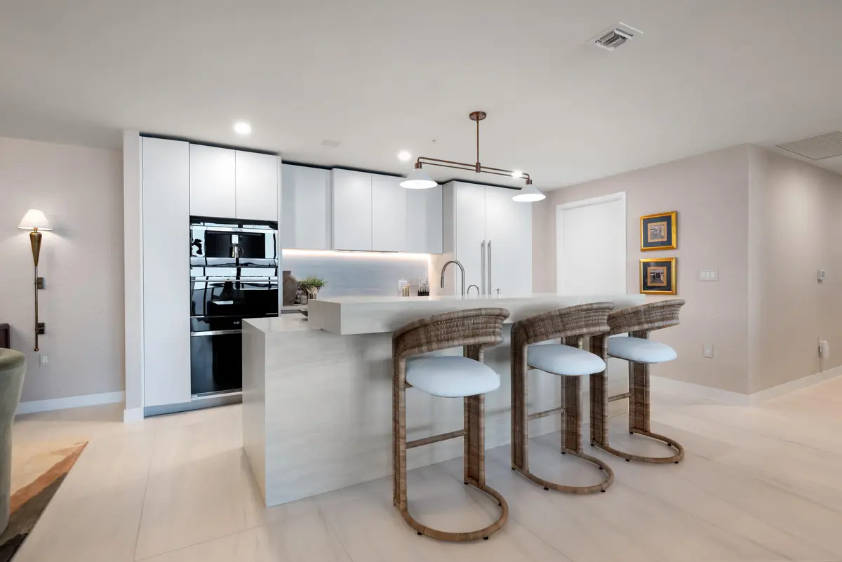Kitchen at 900 N Ocean Boulevard MPH02, Pompano Beach