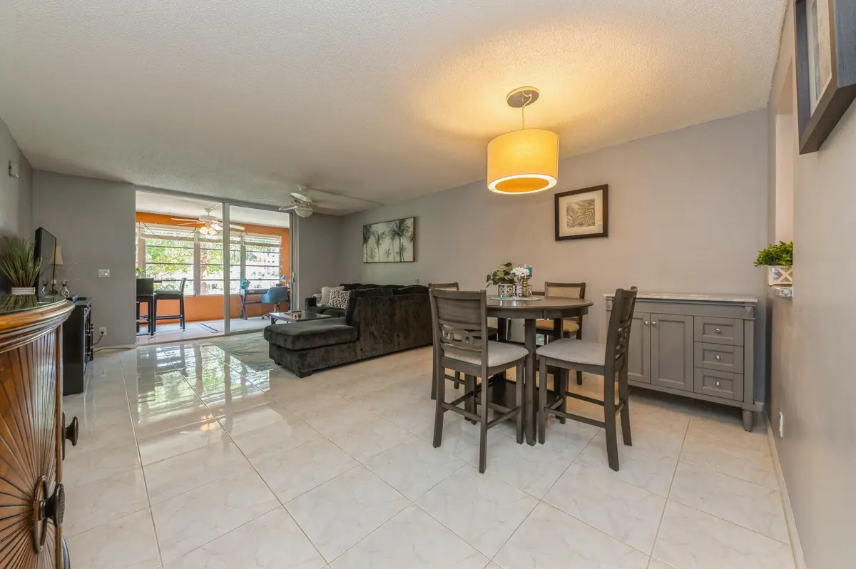 LIVING DINING ROOM at 14527 BONAIRE Boulevard 303, Delray Beach