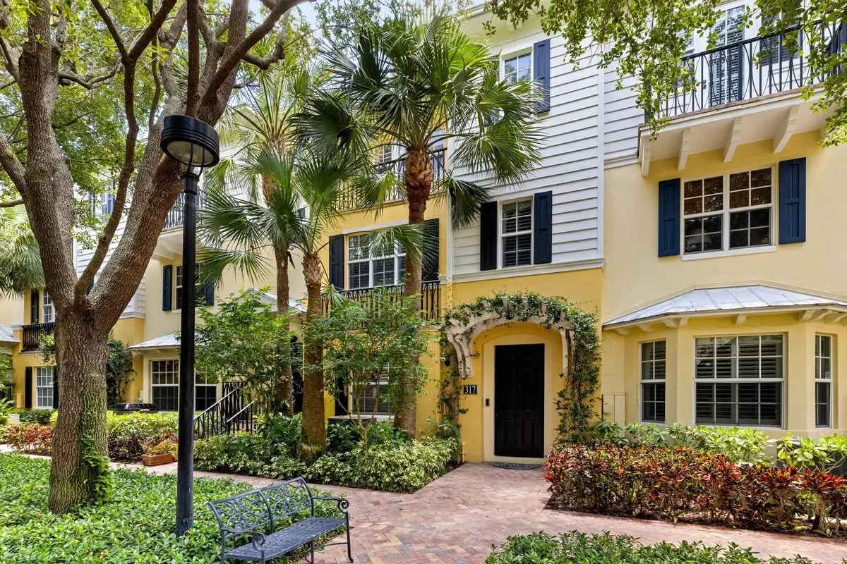 Front Entrance at 317 S Bromeliad, West Palm Beach