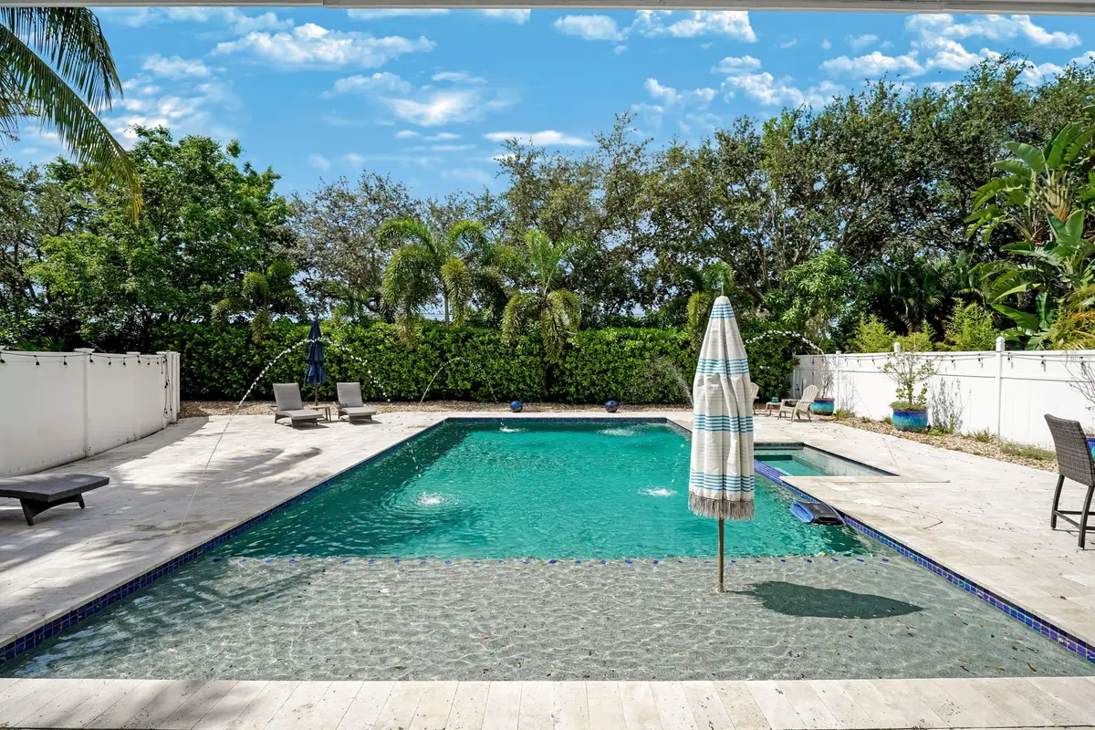 Backyard at 980 Delray Lakes Drive, Delray Beach