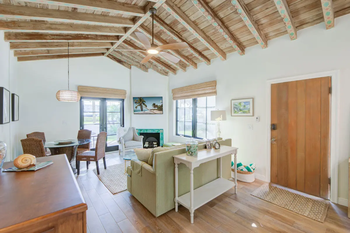 Living Room at 110 Marine Way #3 Valencia, Delray Beach