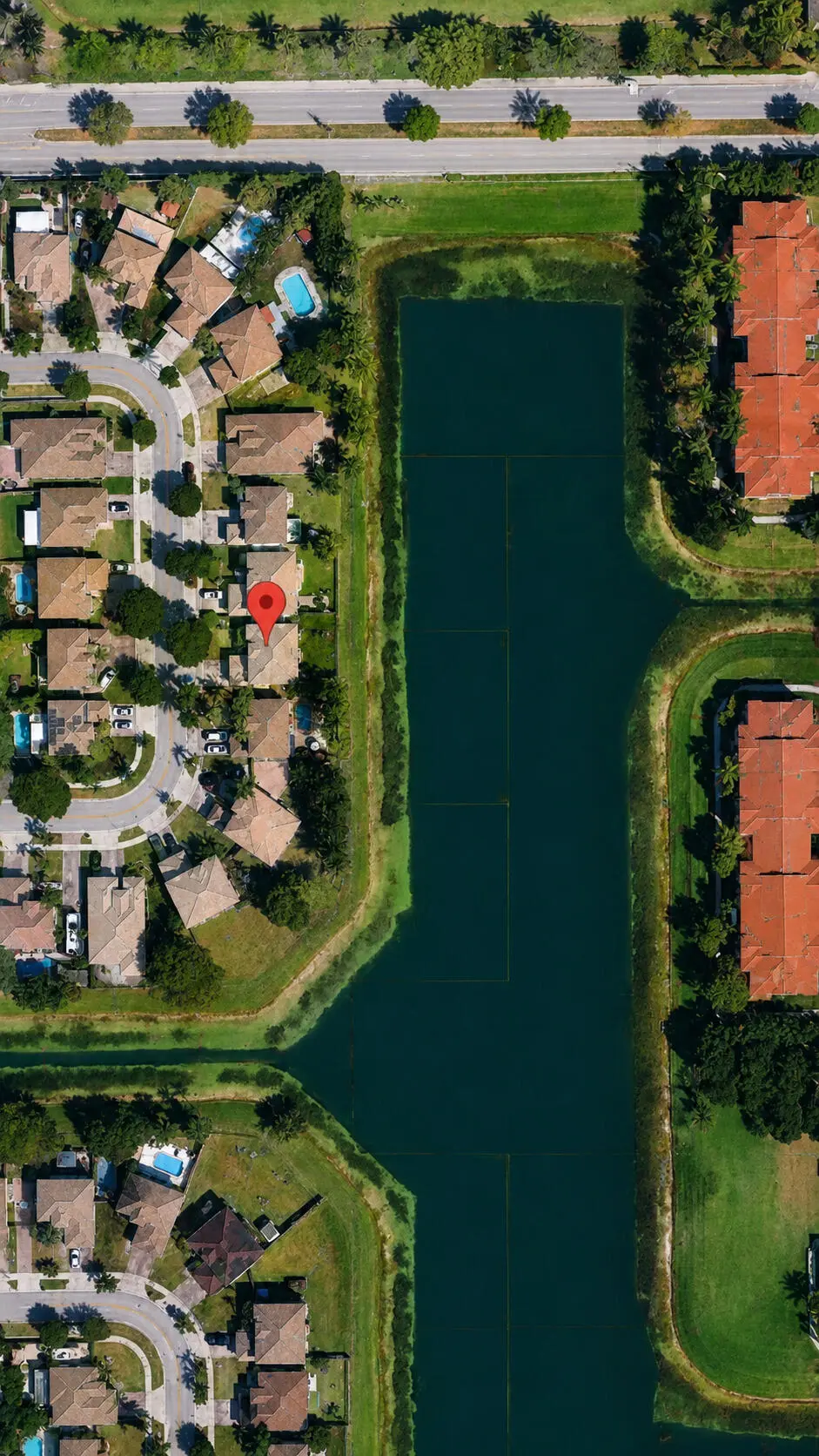 aerial at 20901 SW 88TH Court, Cutler Bay