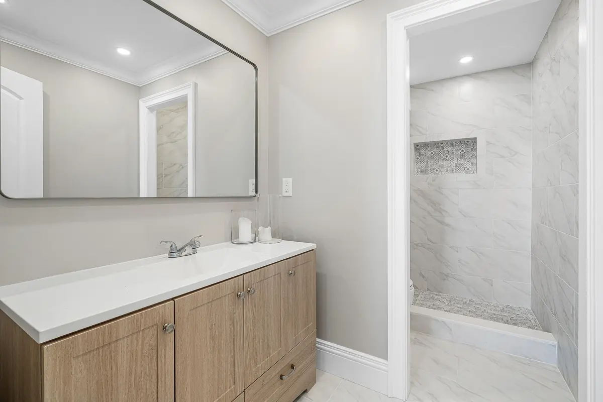 Bathroom at 2871 N Ocean Boulevard f425, Boca Raton