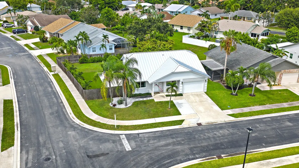 Aerial at 218 Wandering Trail, Jupiter