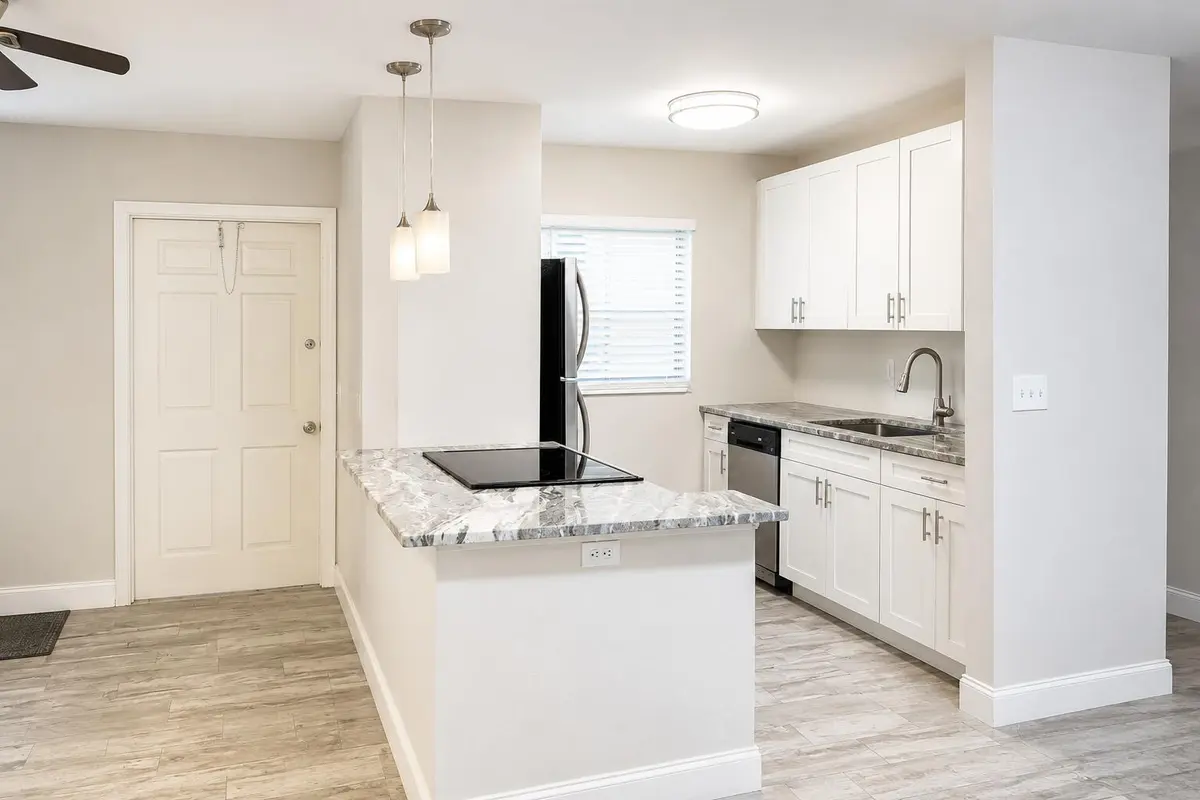 unit 8 kitchen at 115 SW 1st Avenue 9, Boynton Beach