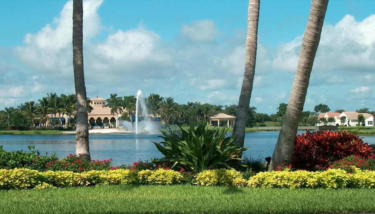 Fountain at 11646 CARACAS Boulevard, Boynton Beach