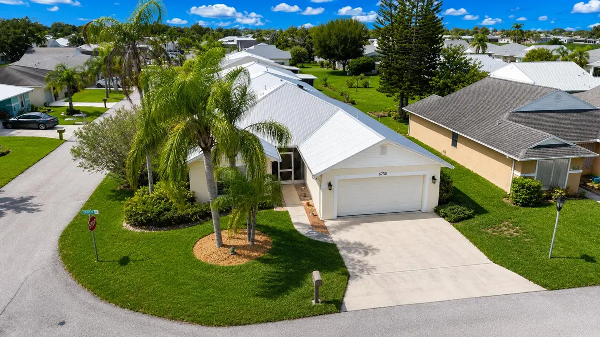 Drone Front at 6730 Gaviota, Fort Pierce