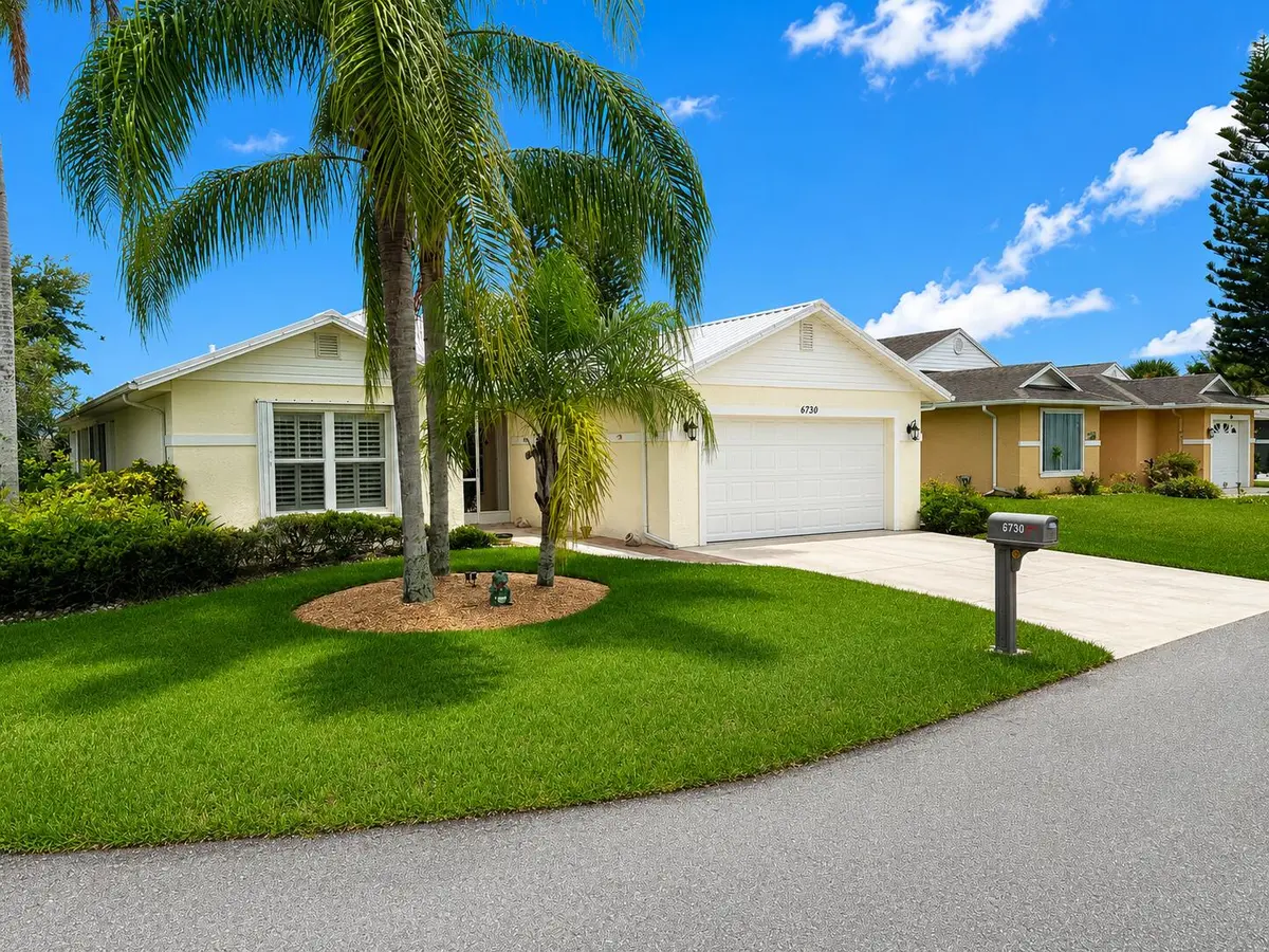 Front of Home at 6730 Gaviota, Fort Pierce