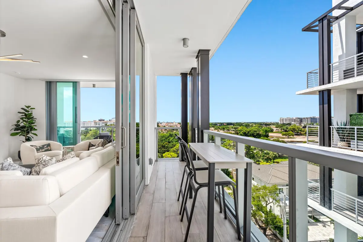 BALCONY SEATING at 485 E Royal Palm Road 804, Boca Raton