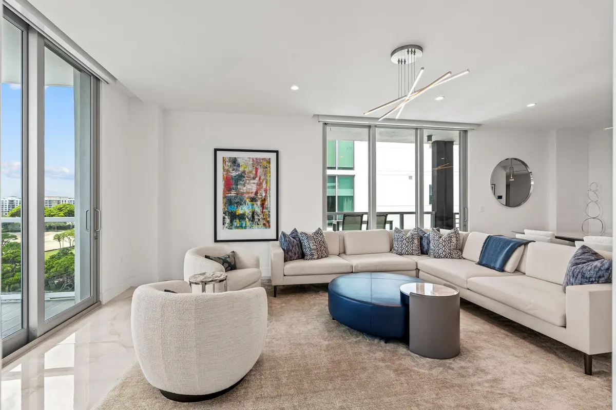 LIVING ROOM at 485 E Royal Palm Road 804, Boca Raton