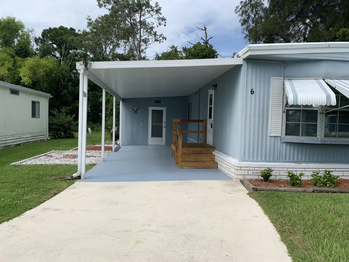 Carport to Storage at 6 Angelita, Port St. Lucie