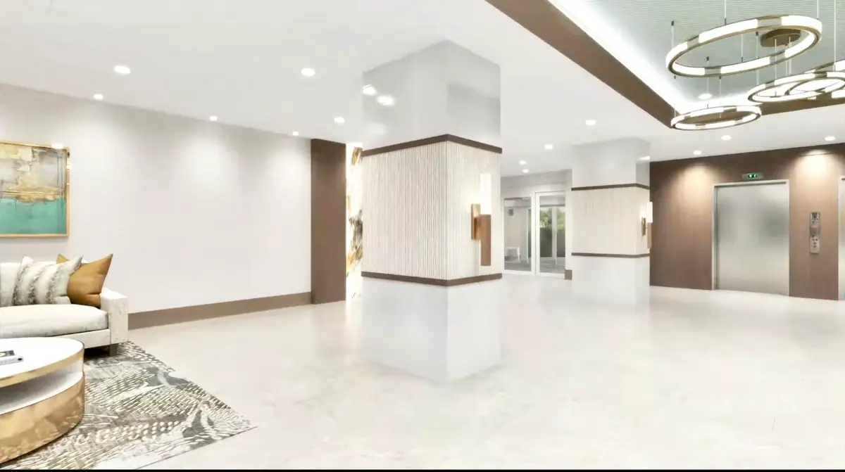 SOON TO BE COMPLETED LOBBY at 4101 N Ocean Boulevard D-1608, Boca Raton