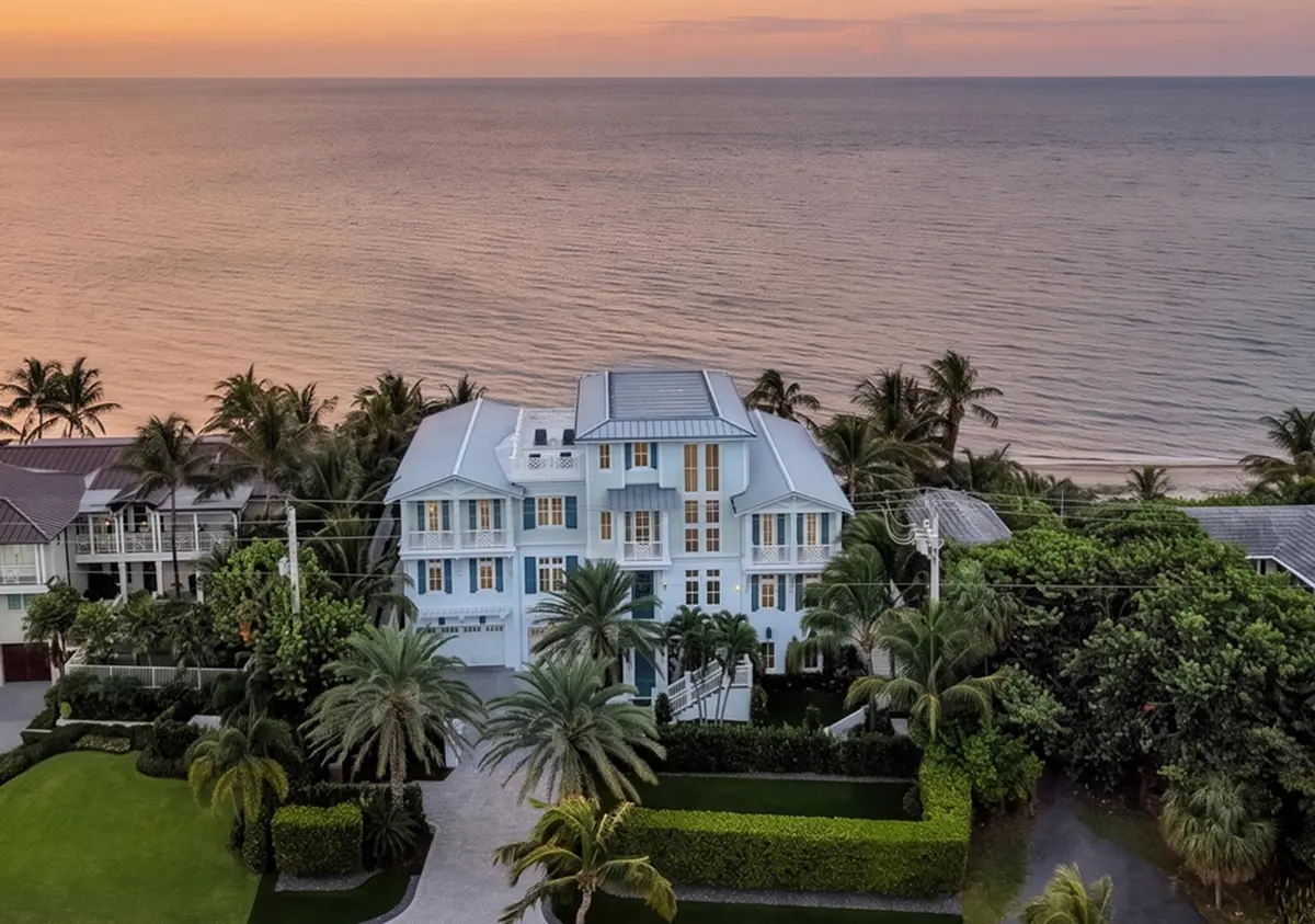 Aerial Oceanview at 4101 S Ocean Boulevard, Highland Beach