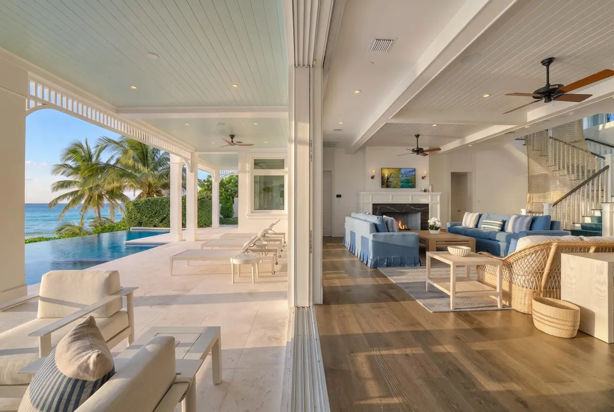 Indoor Outdoor Living at 4101 S Ocean Boulevard, Highland Beach