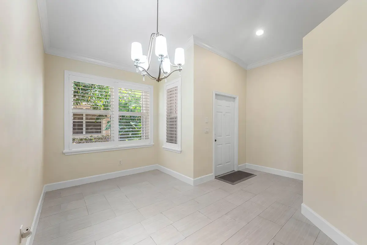 ENTRANCE AND DINING ROOM at 315 CORAL TRACE Lane, Delray Beach