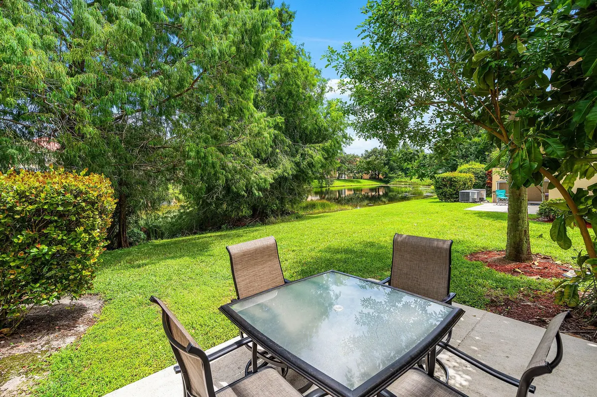 Patio at 1154 PINEWOOD LAKE Court, Greenacres