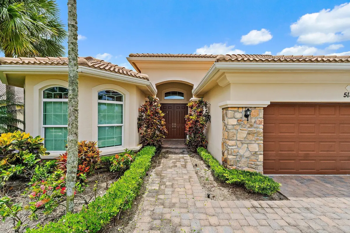 Front Exterior at 518 Carrara Court, Jupiter