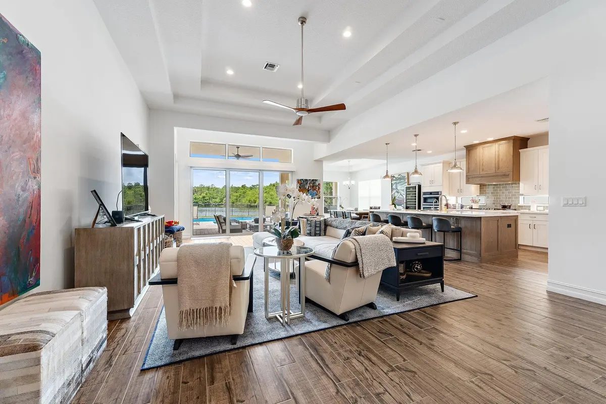 Great Room at 518 Carrara Court, Jupiter