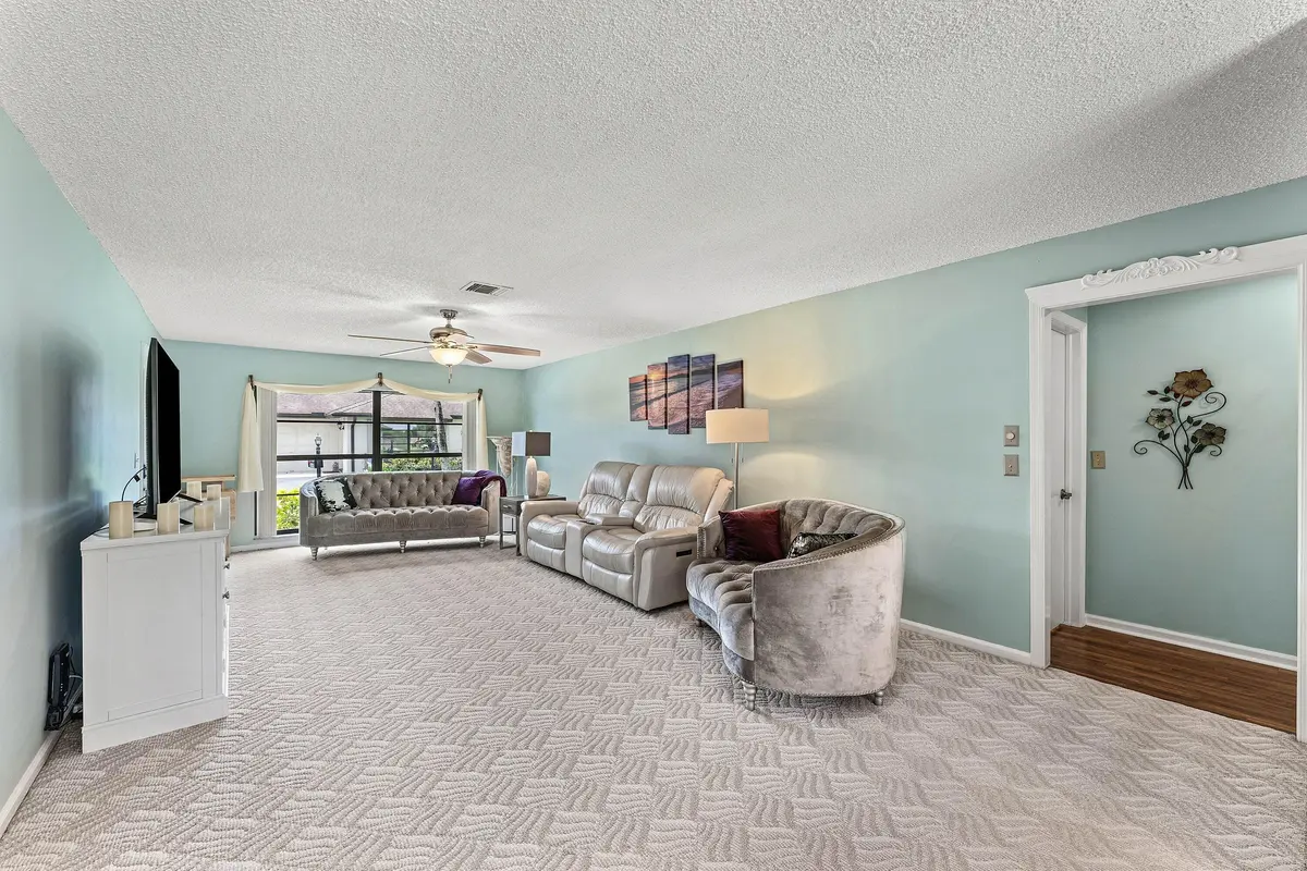 Living Room at 4869 Equestrian Road A, Boynton Beach