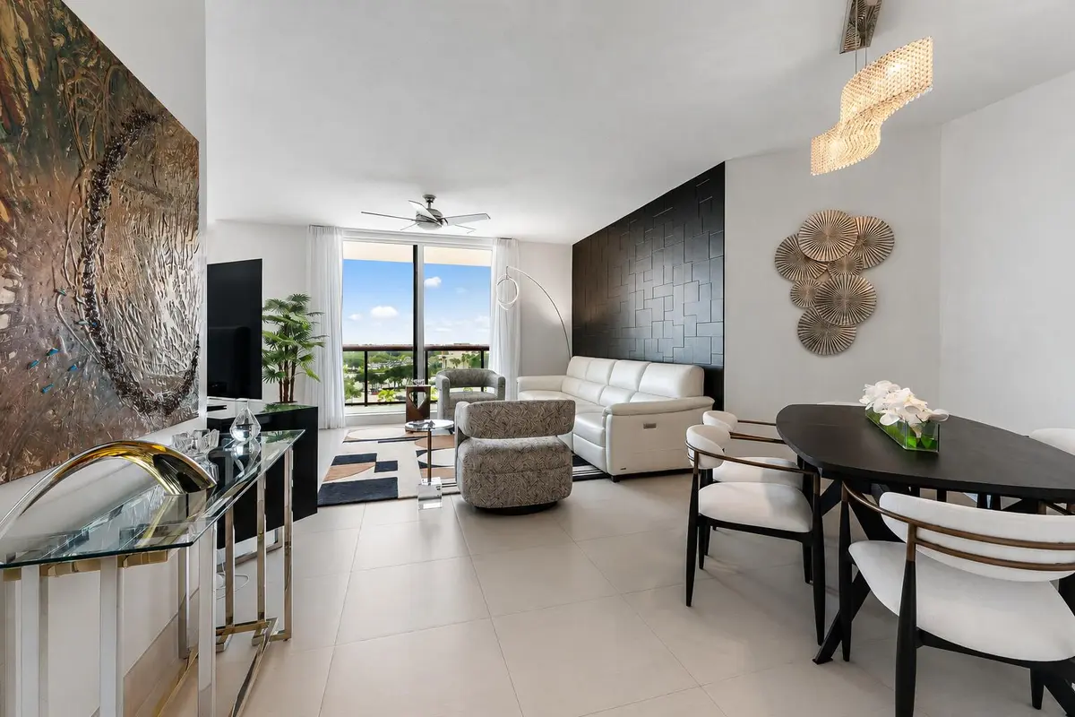 View from Foyer at 3610 Gardens Parkway 804a, Palm Beach Gardens