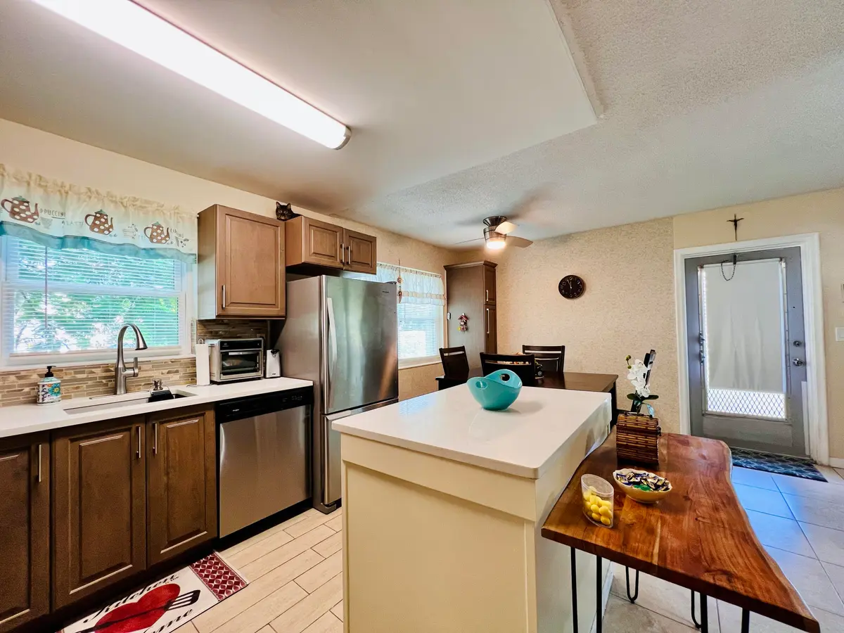 Kitchen to Front at 131 Andover F, West Palm Beach