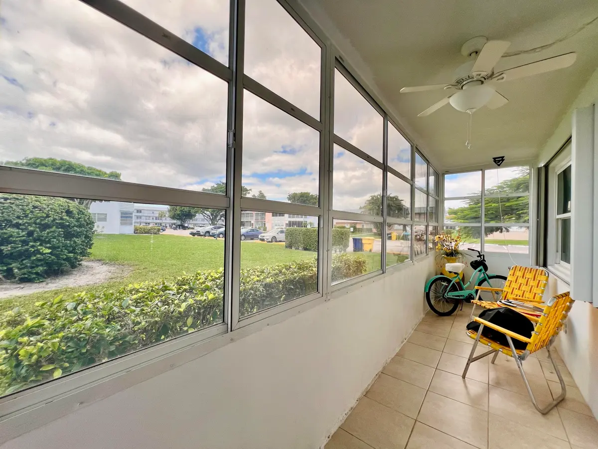 Enclosed Lanai at 131 Andover F, West Palm Beach
