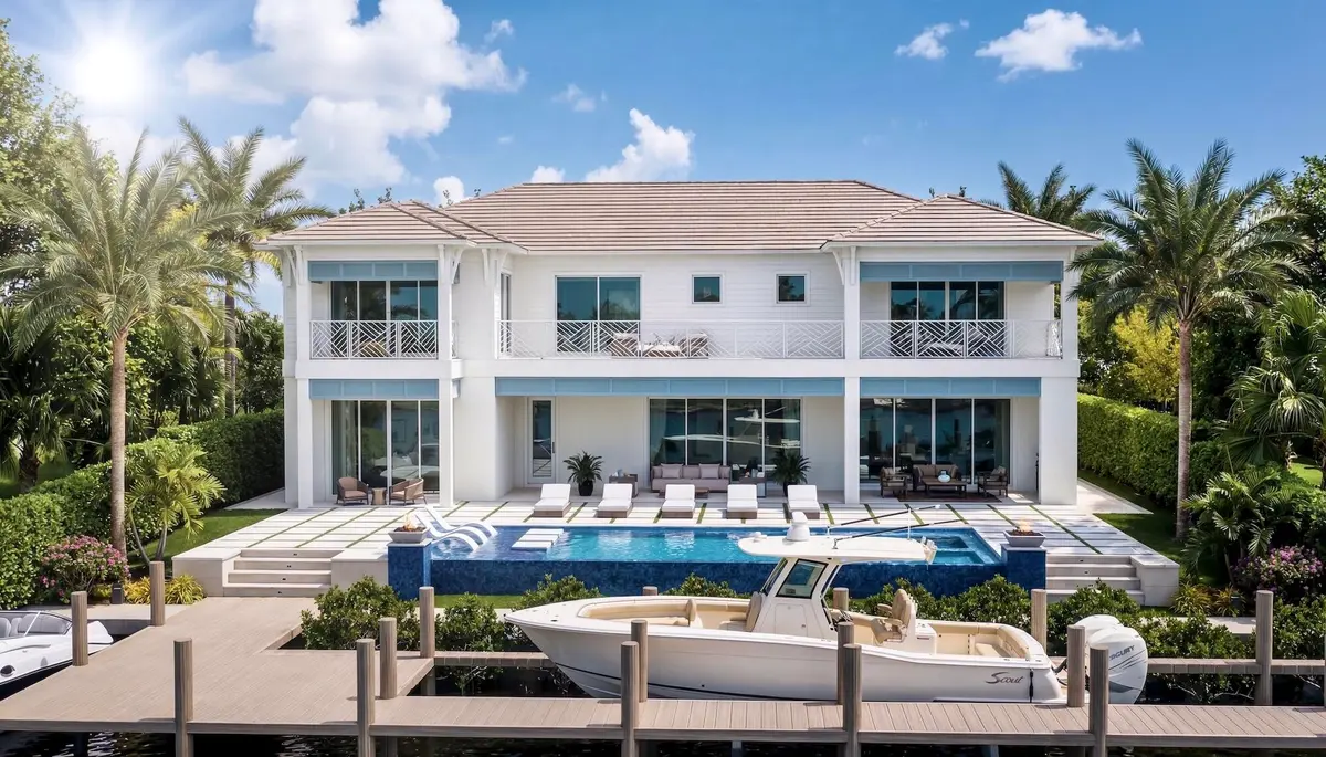 Edgewater rear at 2423 EDGEWATER Drive, Palm Beach Gardens