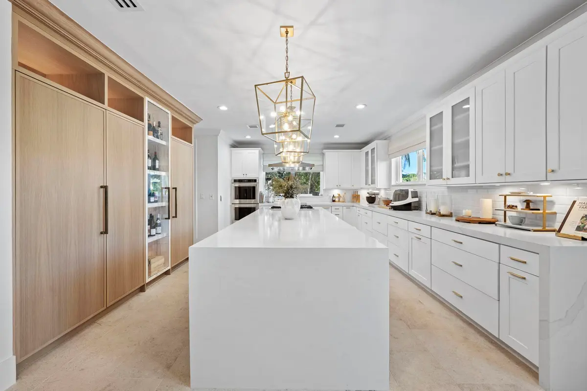 Chef's Kitchen w/ Sub-Zero & Wine Bar at 2765 Brickell Court, Miami