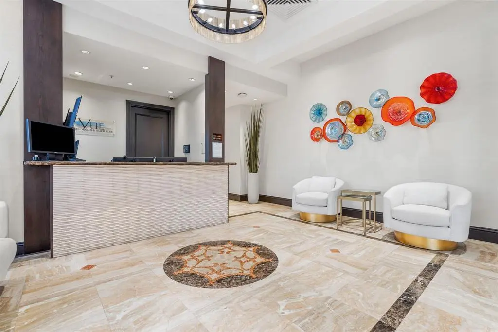THE Vue LOBBY at 2001 N OCEAN Boulevard 1106, Fort Lauderdale