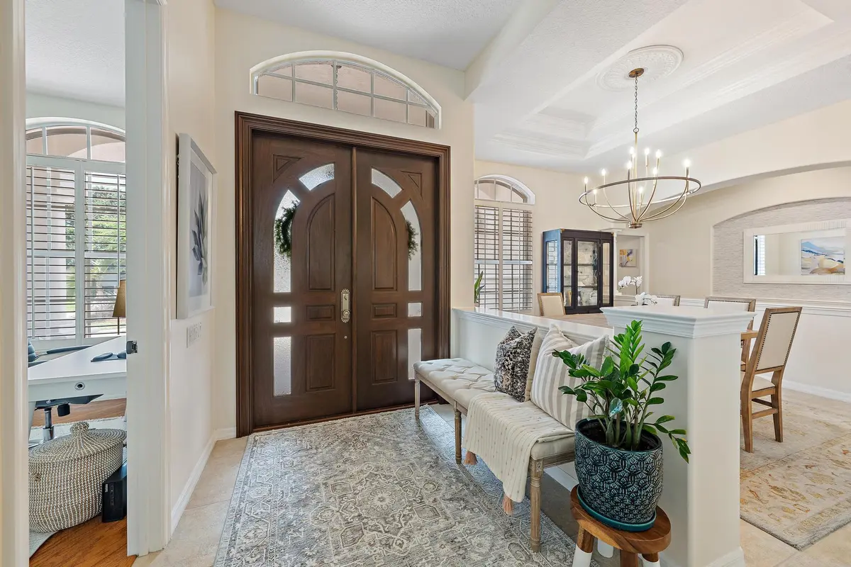 Foyer at 6768 Cypress Cove Circle, Jupiter