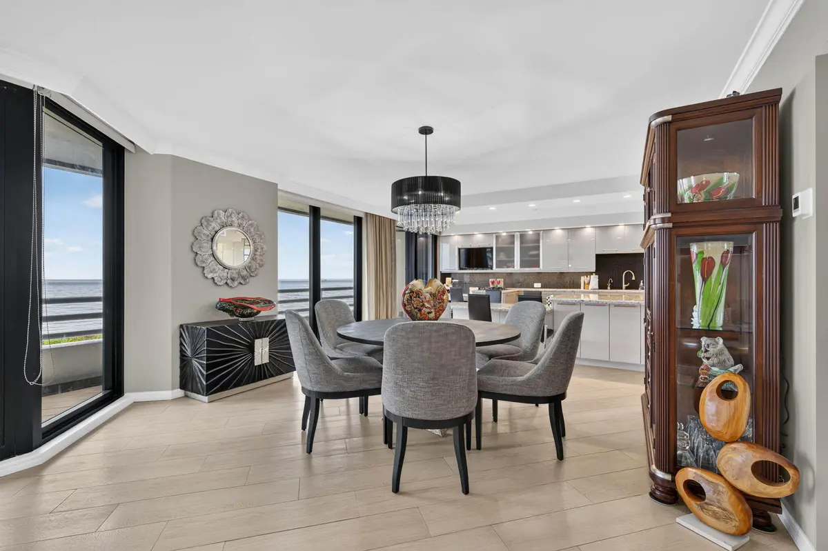 Dining Area at 1500 S Ocean Boulevard 205, Boca Raton