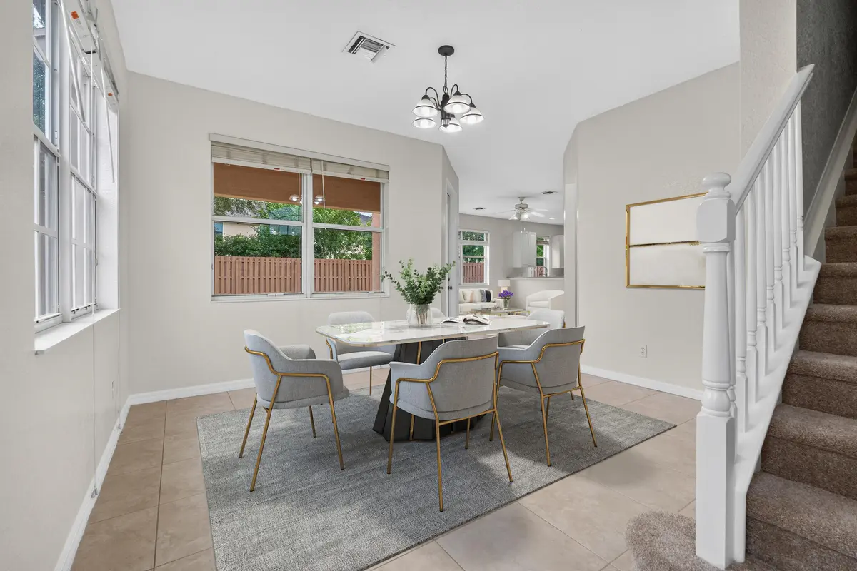 dining room AI at 9951 E Verona Circle, Vero Beach